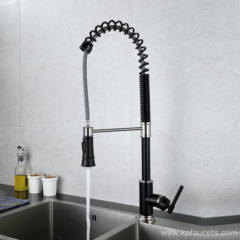 Excellent Quality Industry Leader Brass Black Faucet Kitchen