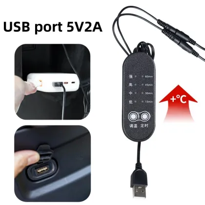 Waterproof and Windproof USB Heating Handlebar Gloves Attachment
