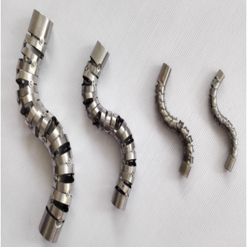 SS Laser Cutting 316 Medical Snake Bone Tube