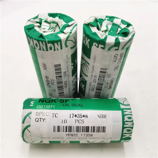 China Supplier for Cheap Oil Seals: 17x35x8mm and 25x47x8mm NBR Seals