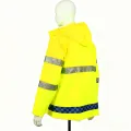 Safety Outerwear Reflective Raincoat