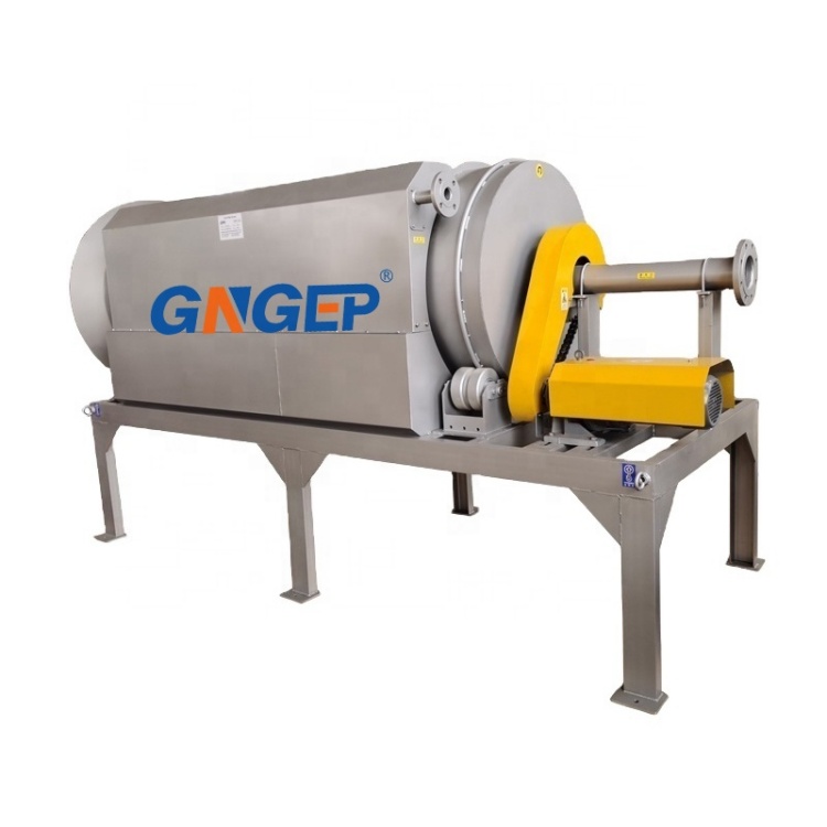 internally fed drum screen