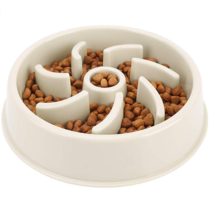 Anti-Gulping Pet Slower Food Dish