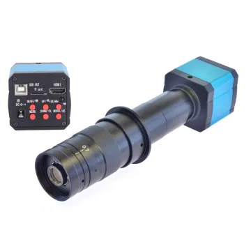 14MP Ldoptic Digital Microscope Camera: HDMI-Compatible USB Industrial Magnifier with Measuring Function