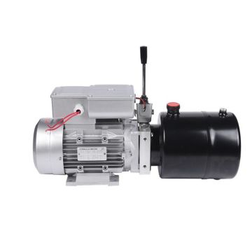 AC single-acting manual control power unit hydraulic