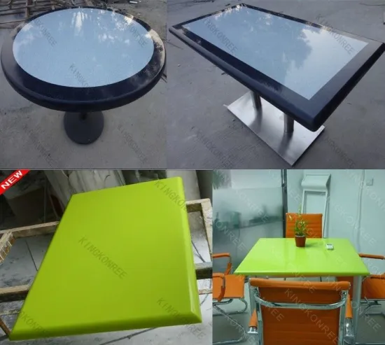 Artificial Acrylic Solid Surface Marble Dinner Table And Chair,dining Marble Table Tops