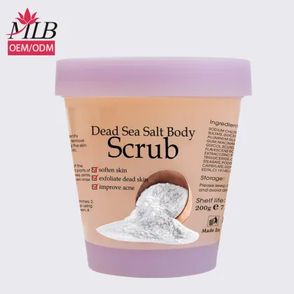 Thailand Wholesale Spa Dead Sea Salt Pedicure Scrubs and Exfoliating Bath Seasalt Body Scrubs