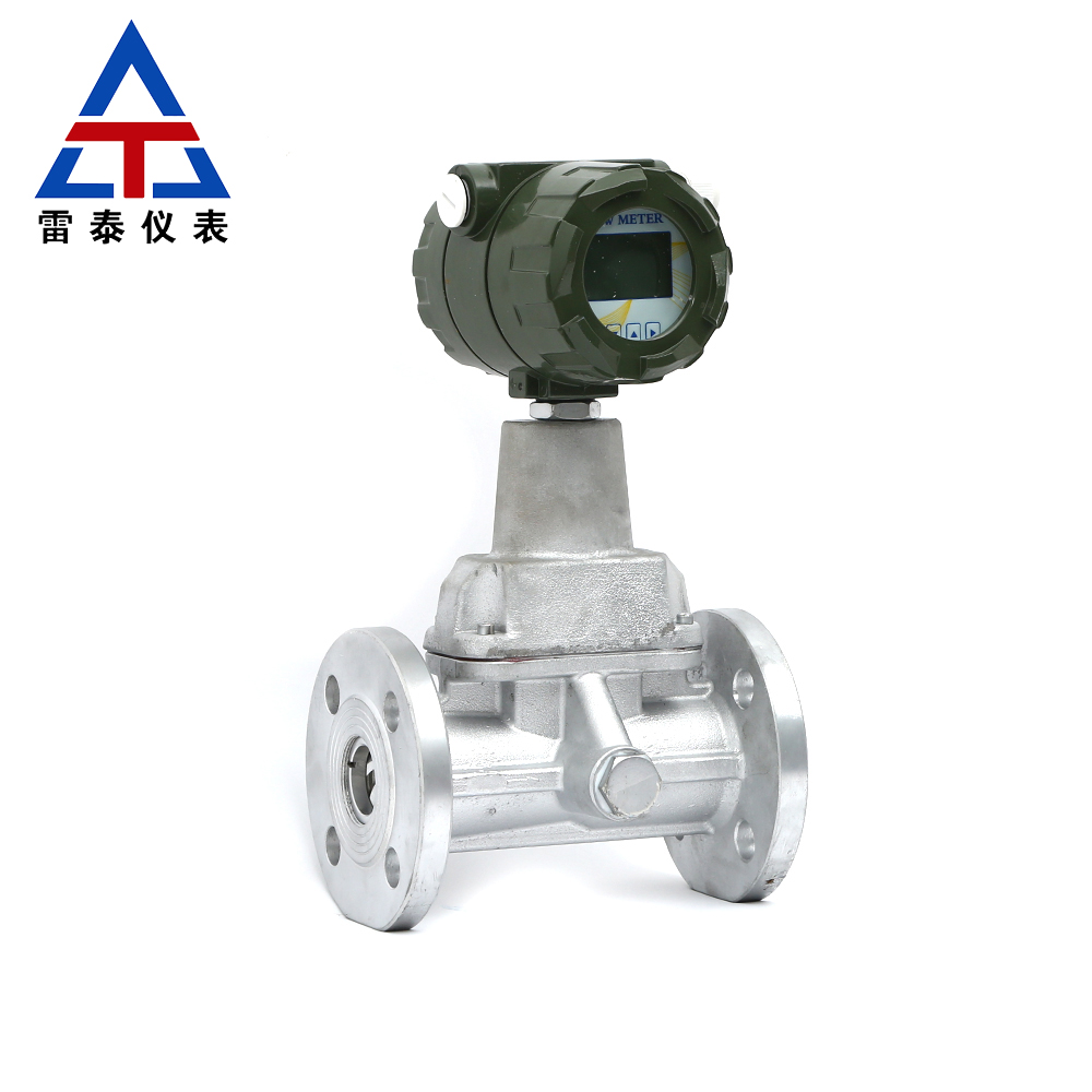Rotary vortex flowmeter