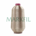 150D Viscose Yarn with Metallic Thread for Embroidery