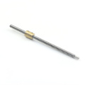 Stainless Steel Lead Screw Tr8x4 with Brass nut