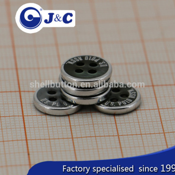 black pearl lip sea shell button with bulge logo