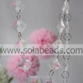 Hot Selling 25 mm Crystal Beaded strengen gordijn