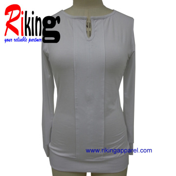 Fashion Ladies' Wear Pure Color Pullover (SS14RKP1307)