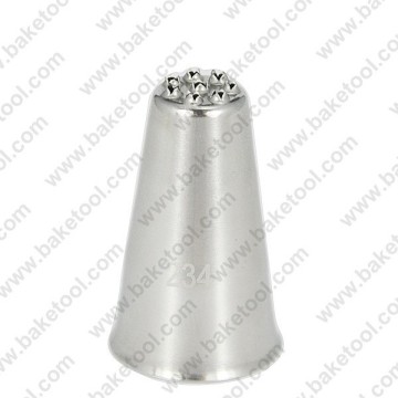Stainless steel Large Cake Decorating Grass/Hair nozzle #234