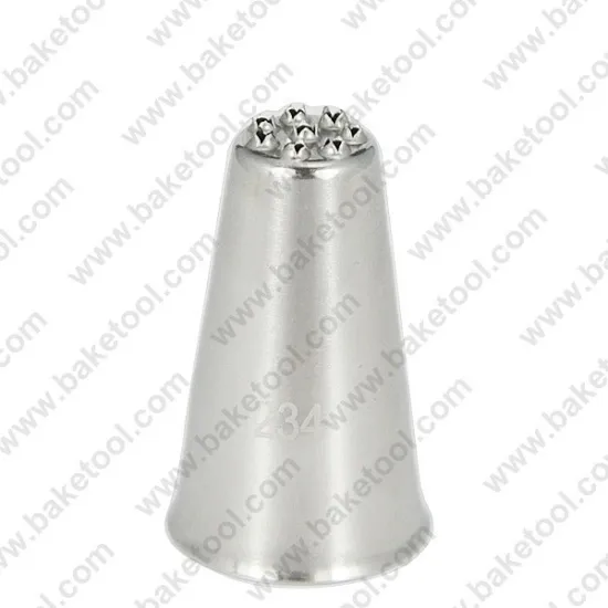 Stainless steel Large Cake Decorating Grass/Hair nozzle #234