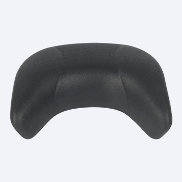 Bantal lembut spa hitam untuk bak mandi air panas dan bathtub