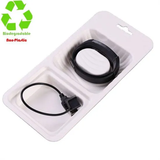 Biodegradable Paper Pulp Molded Electronics Packaging