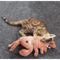 Simulant le jouet pour animaux en peluche de crevettes séchées.