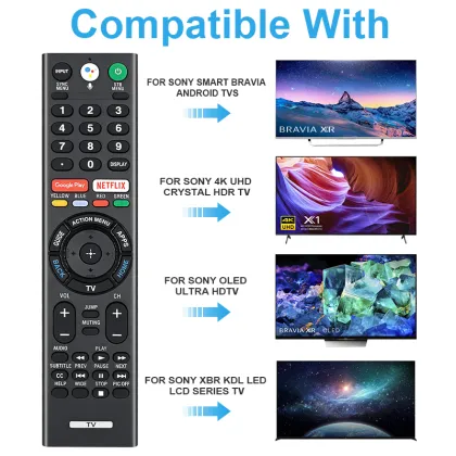 Replacement Remote RMF-TX300U for Sony Bravia Smart 4K HD LED TV