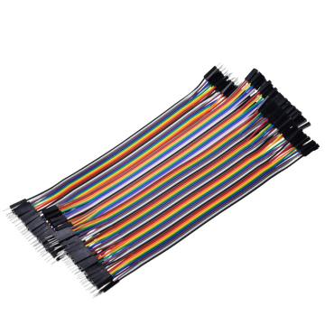 20cm Jumper Wire Dupont Cable - 3P-3P Male to Male, Male to Female, Female to Female for Arduino