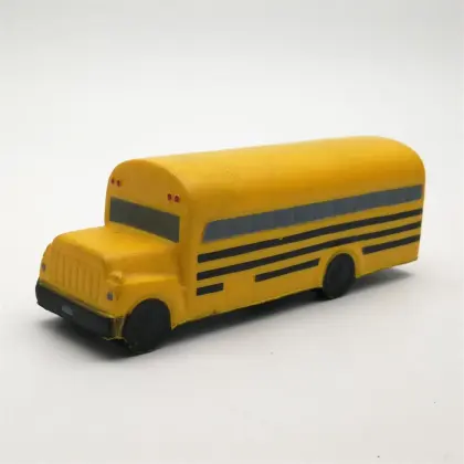 Foam Squeeze Toy School Bus