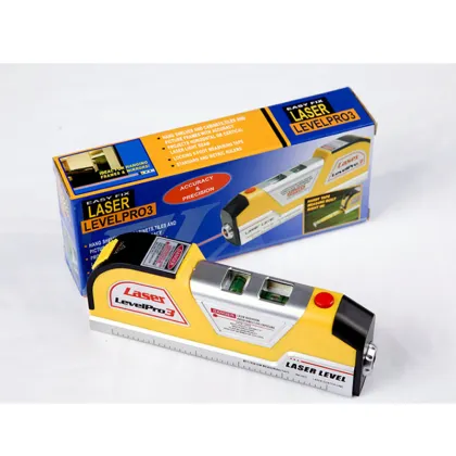 Multi-Function Spirit Level Vial Laser 3 Lines Level Tool