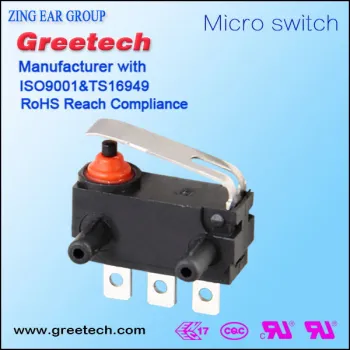 40t85 mini waterproof micro switch, hook lock door switch for 12v car electric kettle