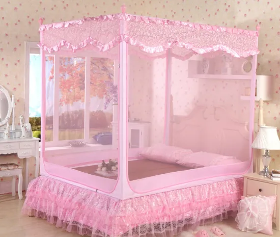 Lowest price of folding mosquito net bed for adults