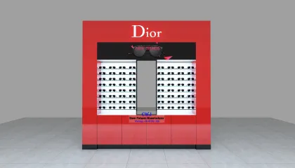 Custom Brand Eyewear Displays Glasses Store Cabinets