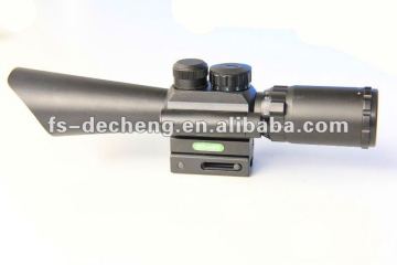 3.5-10x40 Red and greed mil-dot rifle scope with red laser combo