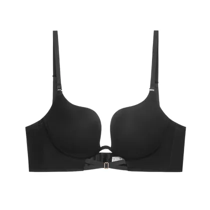 Wholesale Invisible Open Back Sexy Lingerie Bra Set for Small Chests