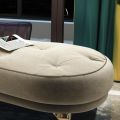 Lila mikrofiber läder soffa