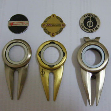 Hot Selling Zinc Alloy, Die Casting Divot Tools With Magnets