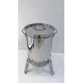 Commercial grade stainless steel turkey pot