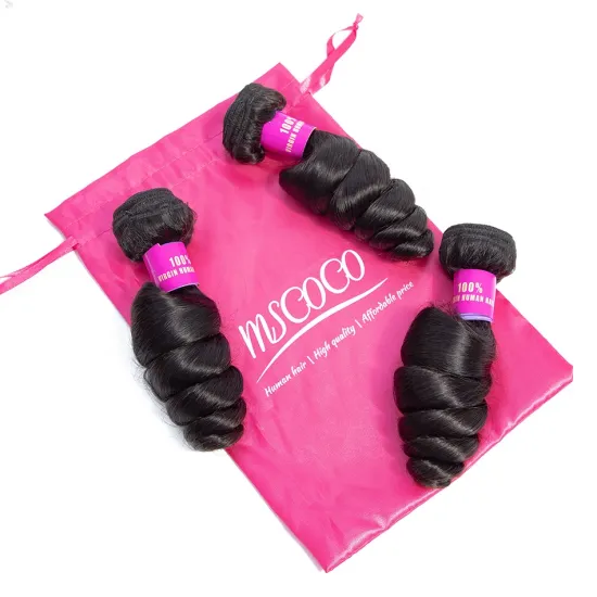 100% Full Cuticle Aligned 10A Mink Brazilian Hair 10A virgin unprocessed hair Remy Human Hair Extensions