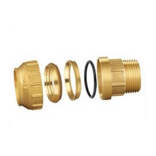 male threaded brass compression coupling fittings