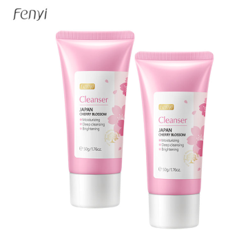 OEM ODM Private Label Foaming Hydrating Facial Cleanser