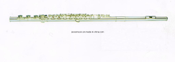 High-Grade Sterling Silver Flute 17 Holes with Solder Tonehole (JFL-430SEB)