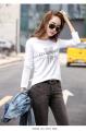 T-shirt Long-lleeved Versi Korea Wanita