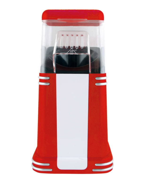 Hot-Air Electric Popcorn Maker  Red & White popcorn machine
