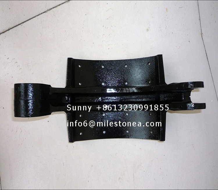 Tuck trailer 10 inch brake shoe 1104545 with roller and bushing
