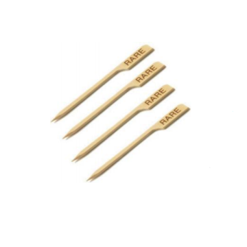 Bamboo Gushi-Gun Skewer with logo