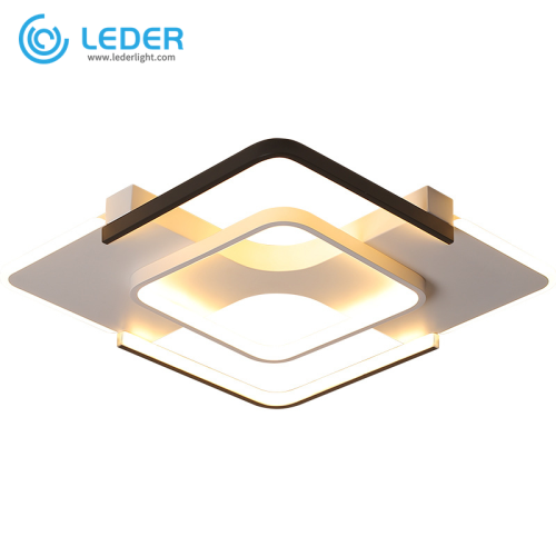 Lâmpada LED de teto LEDER para sala de jantar