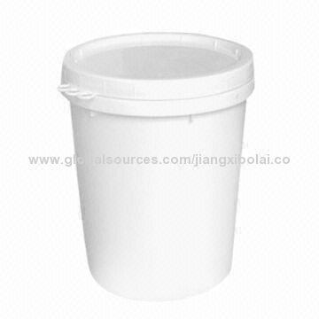 1.5L plastic bucket with lids and handle for chemical