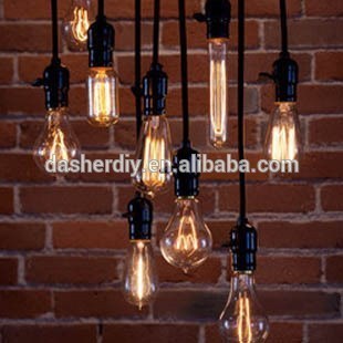 simple but beautiful lampholder with bulb r from Dasher