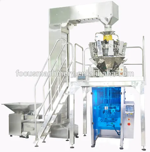 VL-450 sugar packaging machine bagging weighing machine with weigher