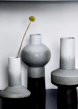 Trendy Gradient Ceramic Vase