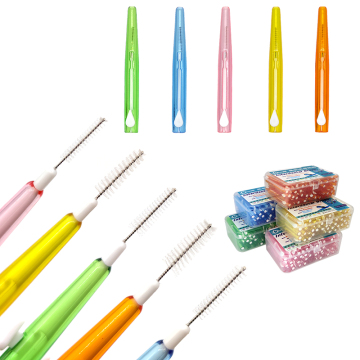 Portable Silicone Dental Care Tool - Interdental Brush & Floss