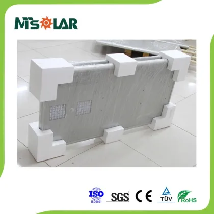 LED warm white Yingli solar panel street lighting