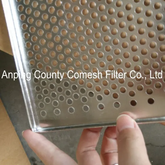 Stainless steel Perforated Wire Mesh Metal Tray